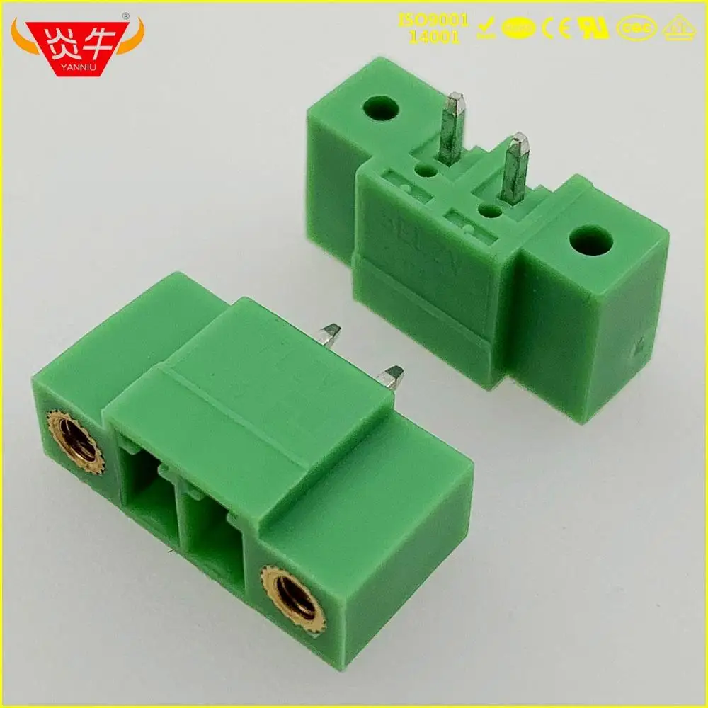 2EDGVM-3.5-2P KF2EDGVM 3,5 2P~ 12P PCB вставные TEMINAL блоки 15EDGVM 3,5 мм 2PIN~ 12PIN MCV 1,5/2-GF-3, 5-1843224 PHOENIX контакт DEGSON - Цвет: 2EDGVM-3.5-2P