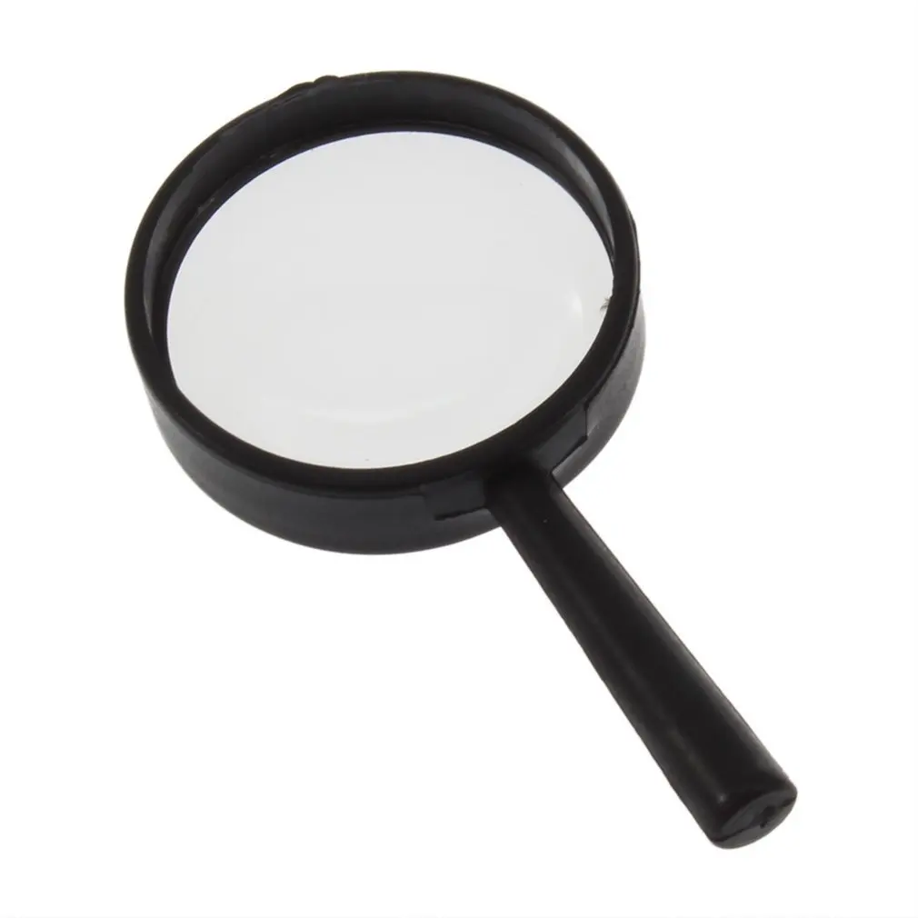 

Top Handheld Reading 25mm 5X Magnifier Hand Held Magnifying 25mm Mini Pocket Magnifying Glass Children Magnifying Glass