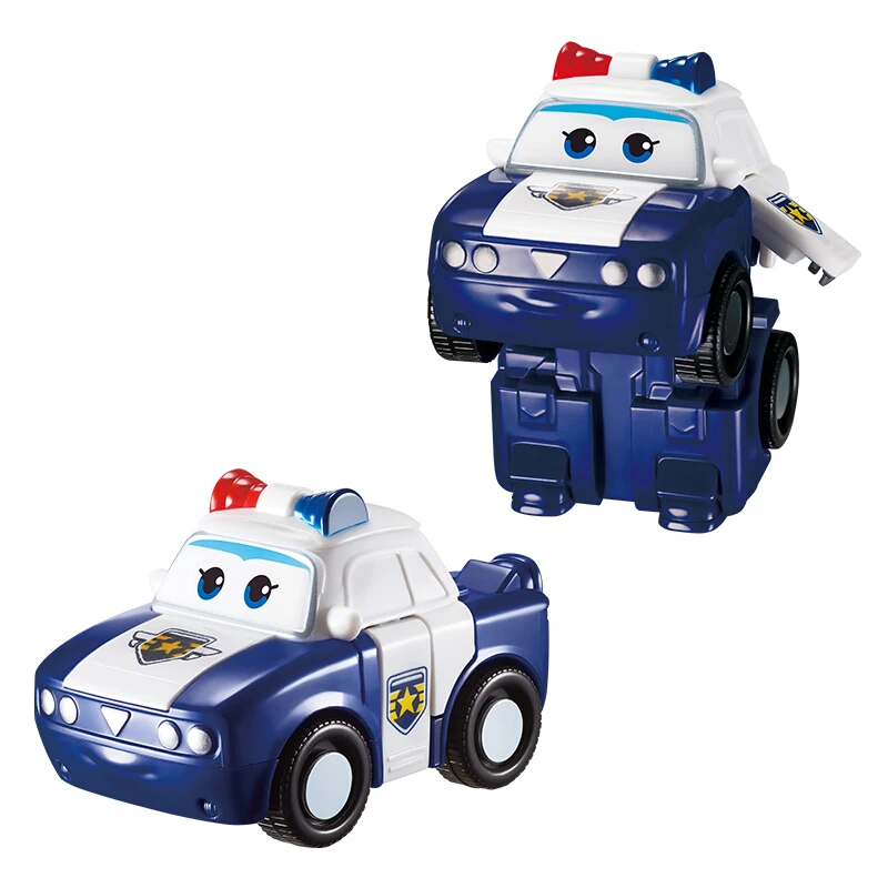 5 шт./компл. модель Super Wings мини игрушка самолет трансформер робот фигурки