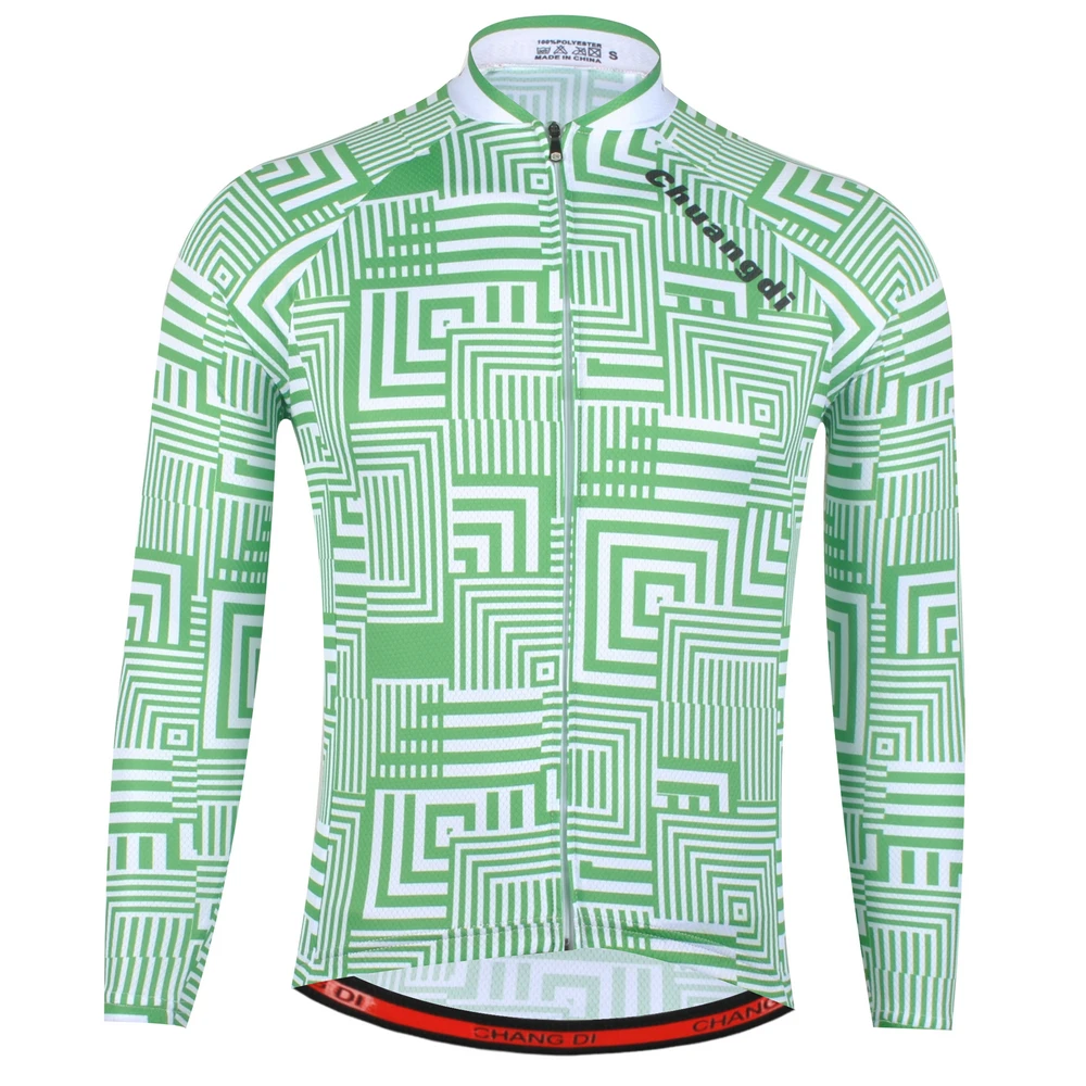 Long sleeve Jerseys ZM Summer Cycling Clothes Sets Long sleeve Cycling Jerseys Polyester Coolmax Professional Cycling Clothing Bicycle Shirt Pants - Цвет: Long sleeve Jerseys
