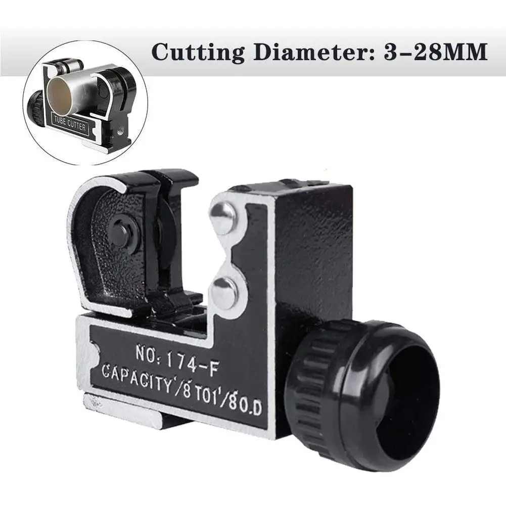 

Portable Mini Pipe Cutter 3-28mm Adjustable Handle Fast Cutting Copper Tubes Tools For Plastic Cutter Aluminum Tubing Hose V7M5