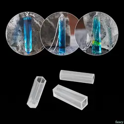 НОВЫЕ геометрические ювелирные изделия изготовление ожерелий с подвесками инструменты силиконовые формы полимер для поделок Сделай Сам