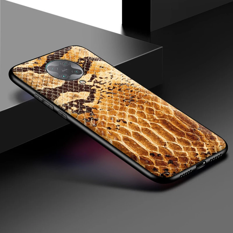 Кожа со змеиным принтом силиконовый чехол для Xiaomi Redmi Note 9 9S Max мы собрали воедино