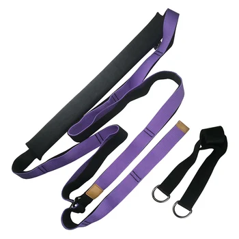 

Stretching Strap Yoga Fitness Equipment Pilates Assist Trainer Training Portable Exercise Back Bend Gymnastic Ligament Leg Waist