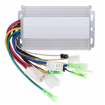 

Bicycle Motor 350W Accessories Smart Replacement 36V 48V Metal Scooter Part Practical Easy Install Brushless Controller