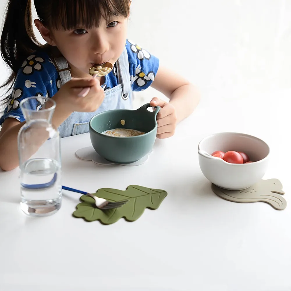 Комплект из 1 предмета; теплоизоляция PadsTea чашки подставка Творческий животных подставка с персонажами мультфильма силиконовые коврики под посуду на стол