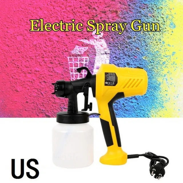 400W 700 Ml/Perc Spray -Festékgép Háztartási Kerti Autó Elektromos Permet Pisztoly Usa Dugó A Formaldehid -Szerszám Mellett - Image 6