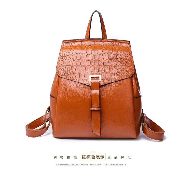 nuevo mujer mochila de alta calidad de marca de cuero de mujer mochilas de mochila de calidad de gran capacidad bolso de es