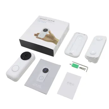 

1080P Intelligent visual doorbell PIR detection function Infrared night vision Cloud storage function Loop recording