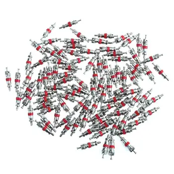 

High Quality 100pcs/set Vehicle Tire Valve Stem Car Motorcycle Bicycle Tyre Tire Valve Stem Cores Valve Car Accessories