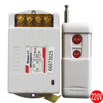 

433mhz Wireless RF Remote Control Switch 220v AC 30A Relay High Power Load Receiver On/Off Transmitter Water Pump Switch