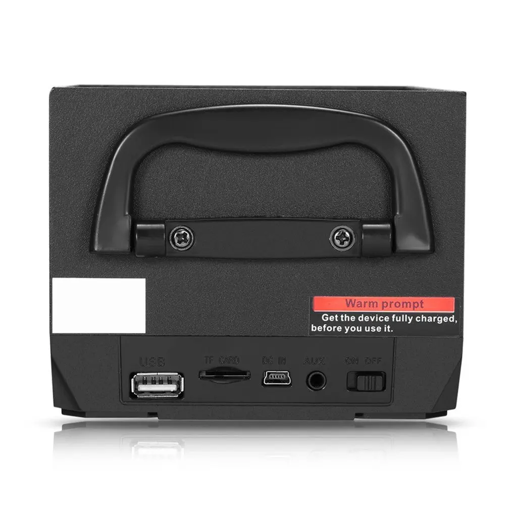 MS-307BT Портативный Беспроводной Bluetooth Динамик с светодиодный свет AUX USB2.0 Поддержка TF карты для использования в помещении и на улице