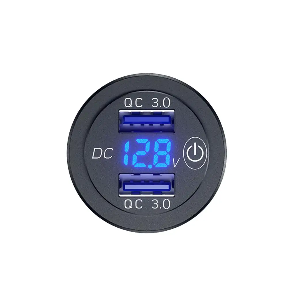 Двойное QC 3 0 36 Вт USB быстрое зарядное устройство розетка адаптер питания