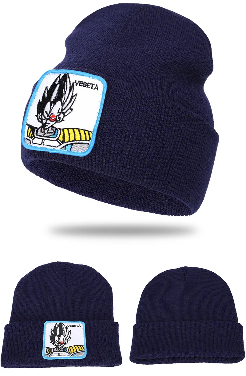 Прямая поставка,, хип-хоп шапка, новинка, волк, животное, Skullies Beanies, шапки, теплые вязаные зимние шапочки для женщин и мужчин, Gorra goku