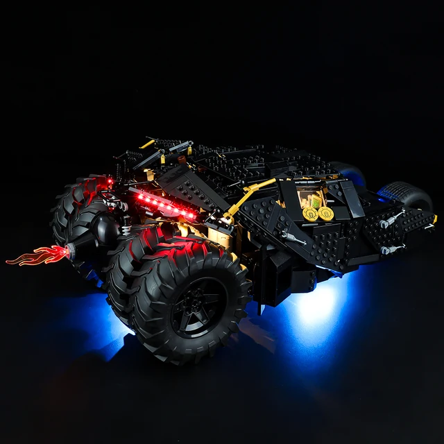 レゴ76240用のLEDライトキット構築ブロックbatmobileタンブラー 