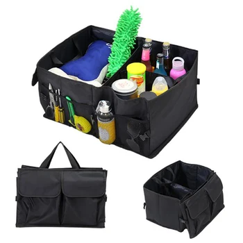 

Mutil-functional Eco-Friendly Durable Super Strong Car Trunk Organizer, Foldable Cargo Storage Box For Universal Auto Trucks Box