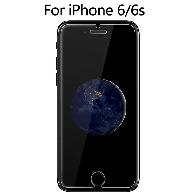 For iPhone 6 6S 10 шт. для iPhone 11 Pro Max 6 6s 5 SE 7 8 Plus X XS XR 8plus 7plus 4 закаленное стекло Защита экрана Защитная пленка - Цвет: For iPhone 6 6S
