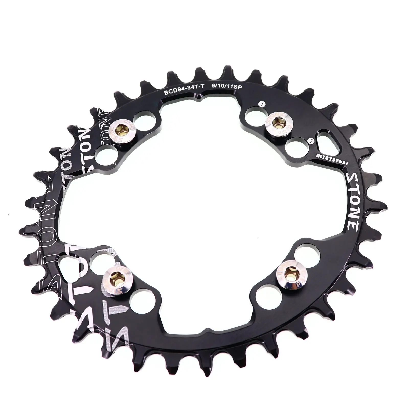 Камень Овальный 94 BCD Chainring для Sram X1 X01 NX GX FSA Kforce 32 т 34 36 38 40 42 на заказ MTB велосипедная Звездочка велосипед зуб пластины