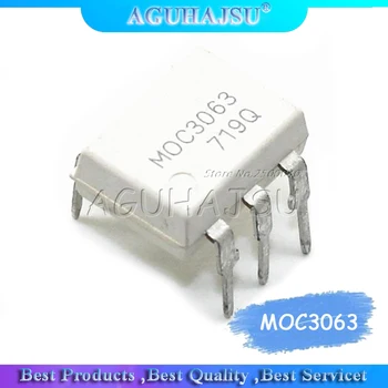 

10pcs/lot MOC3063 MOC3063-M DIP-6 Driver Output Optocoupler IC