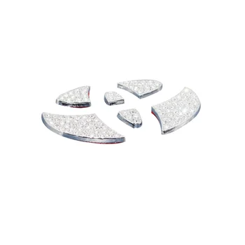 

1 Pcs Japanese brand steering wheel decoration sticker Diamond sticker car central control interior modification parts
