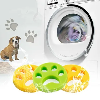 

Pet Hair Remover Washing Machine Reusable Laundry Fur Catcher Cleaning Products Accessories wasmachine haar verwijderaar