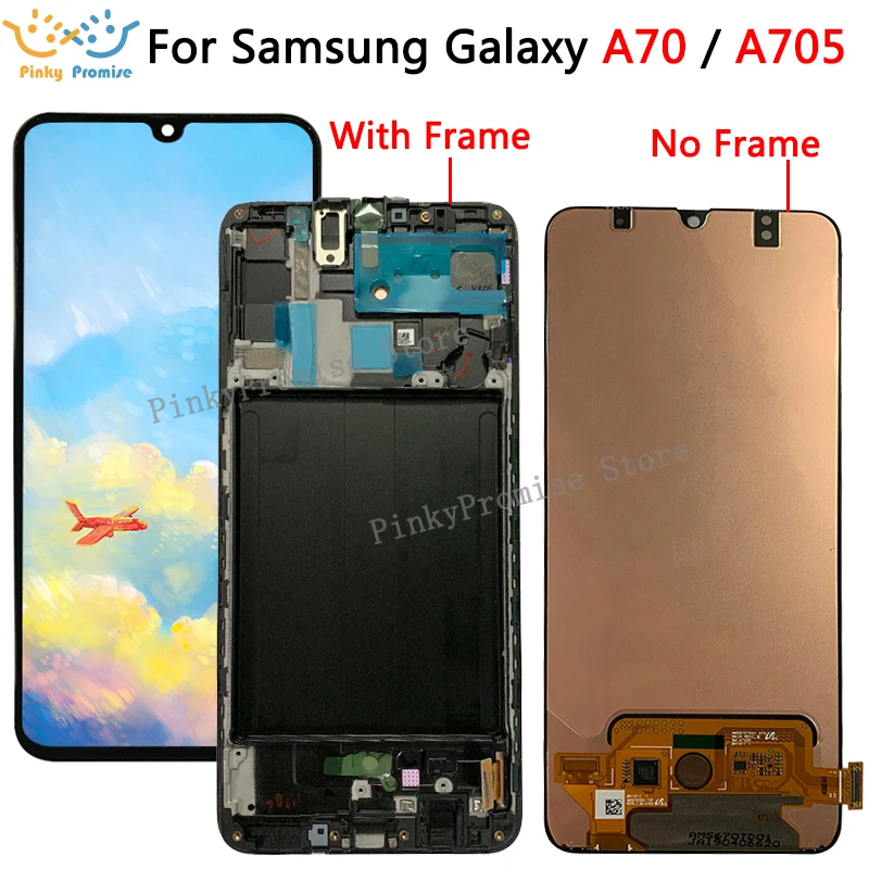 6 7 'для Samsung Galaxy A70 LCD A705 A705F SM дисплей сенсорный экран дигитайзер в сборе 2019 для