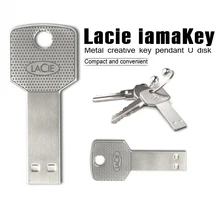 Lacie key usb флеш-накопитель 4 ГБ 8 ГБ 16 ГБ 32 ГБ 64 Гб металлическая ручка-накопитель 128 ГБ 256 Гб карта памяти Водонепроницаемая Флешка u stick