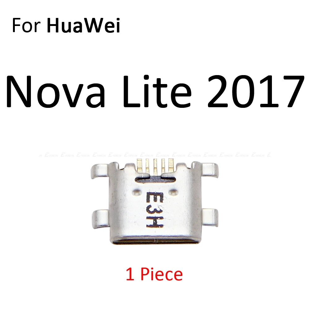 Type-C зарядный разъем док-станция Micro USB разъем порт для HuaWei Nova 2S 2i 2 Lite Plus Young - Цвет: For Nova Lite 2017