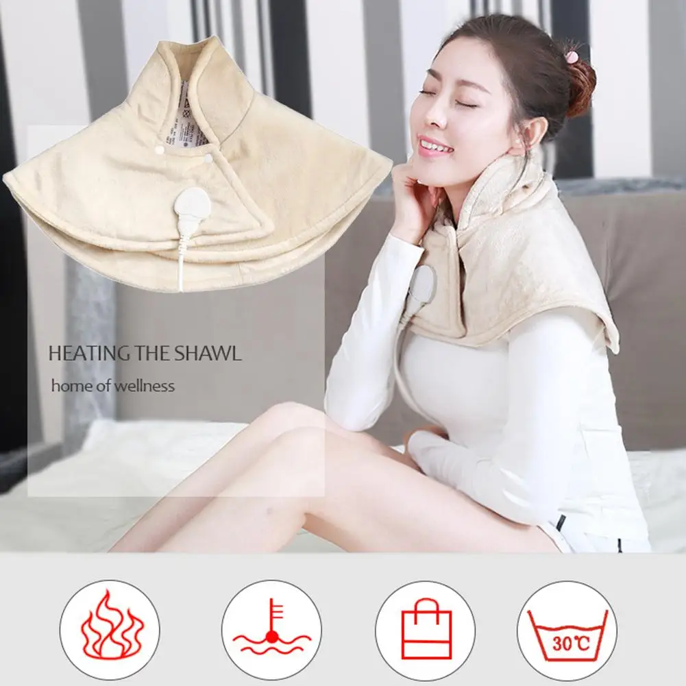 

Heating Pad For Neck & Shoulder Pain Relief With 3 Heat Settings With Auto-Off For Neck, Shoulders And Upper Back