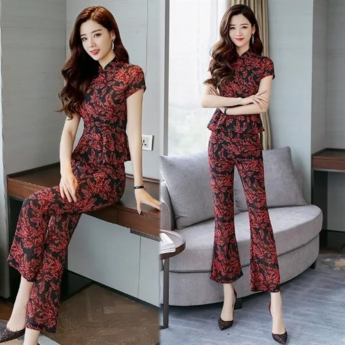 

Set/Suit Skirt 2019 Summer Cool Simple Mid-length Two-Piece Set-Style