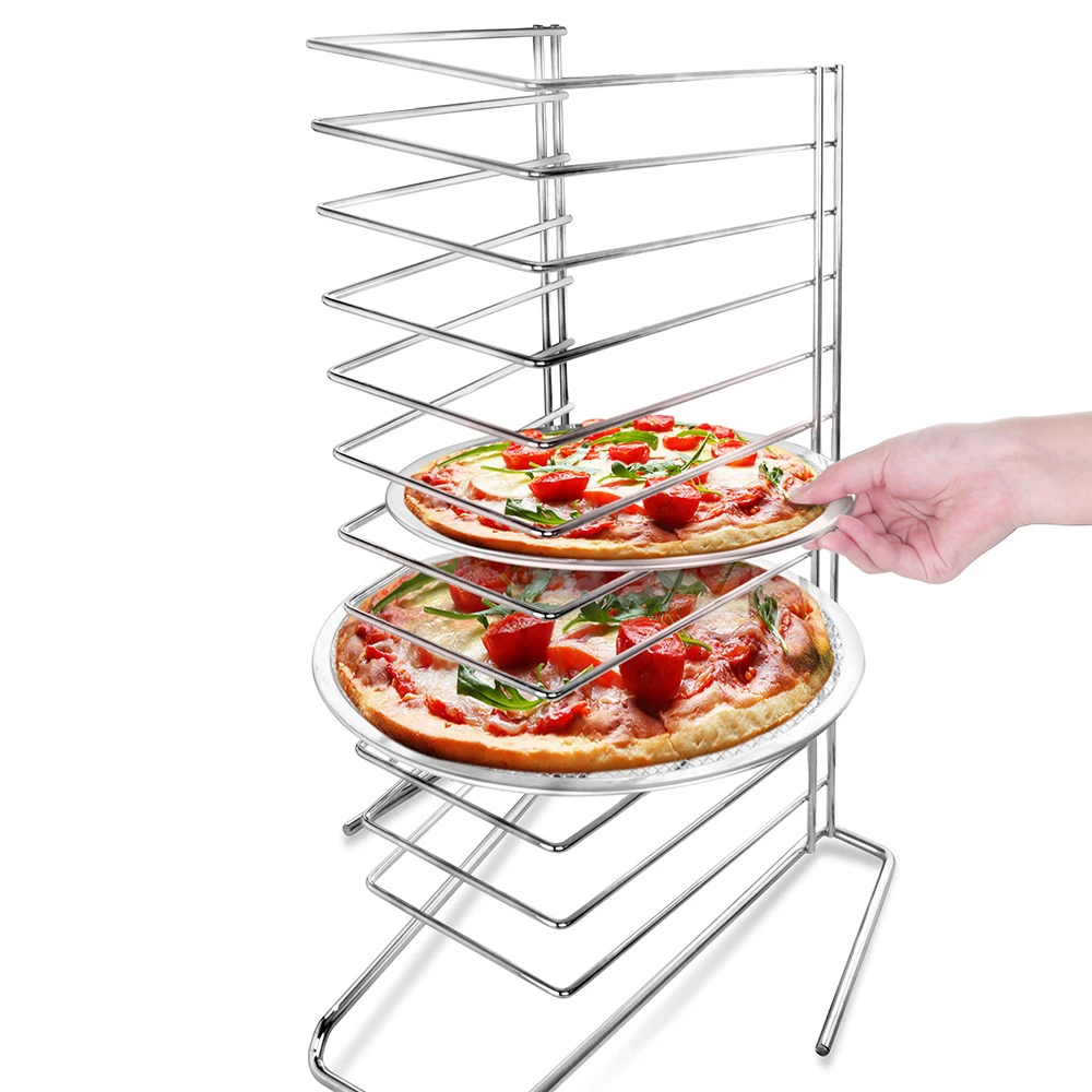 Multi Layer Commercial Pizza Tray Baking Tray Rack Without Punching Pizza Net Storage Rack Cooling Rack Rack Kitchen Organizer Racks Holders Aliexpress