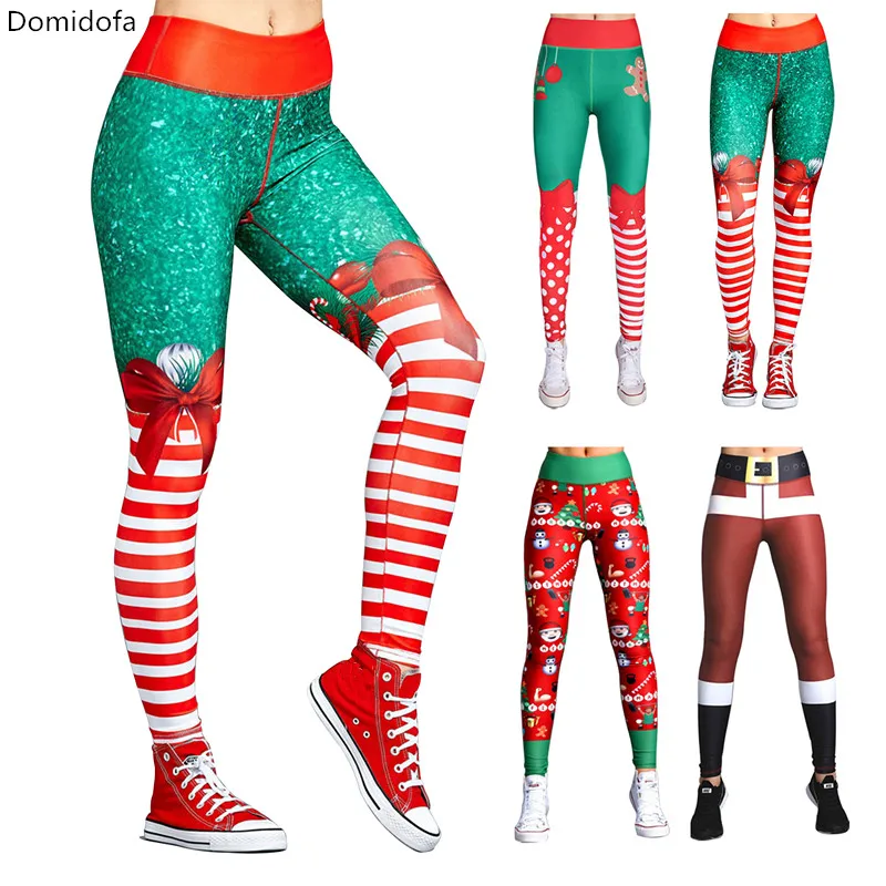 

Christmas model polyester for girls with yoga leggings for work out sweat absorption slim body and flat bottom