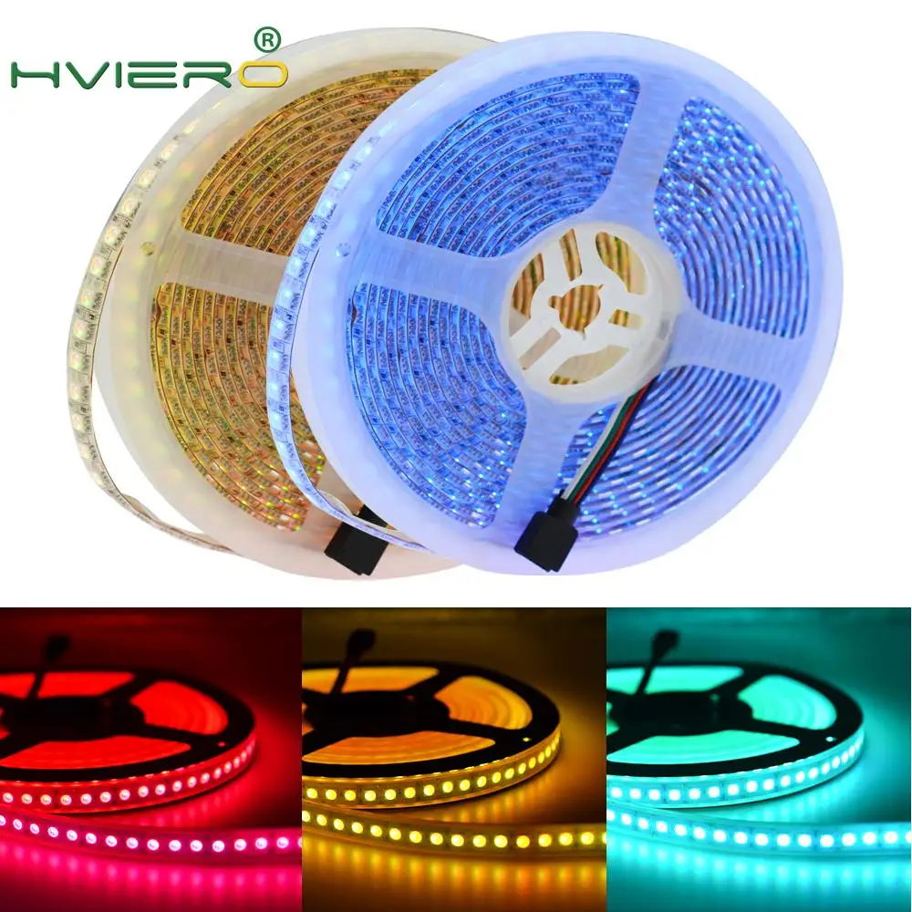 

RGB LED Strip Waterproof 5050 5m 600LED Home Light Row Flexible LED IP20/IP65/IP67 Tape Light RGB Led Living Room Decoration