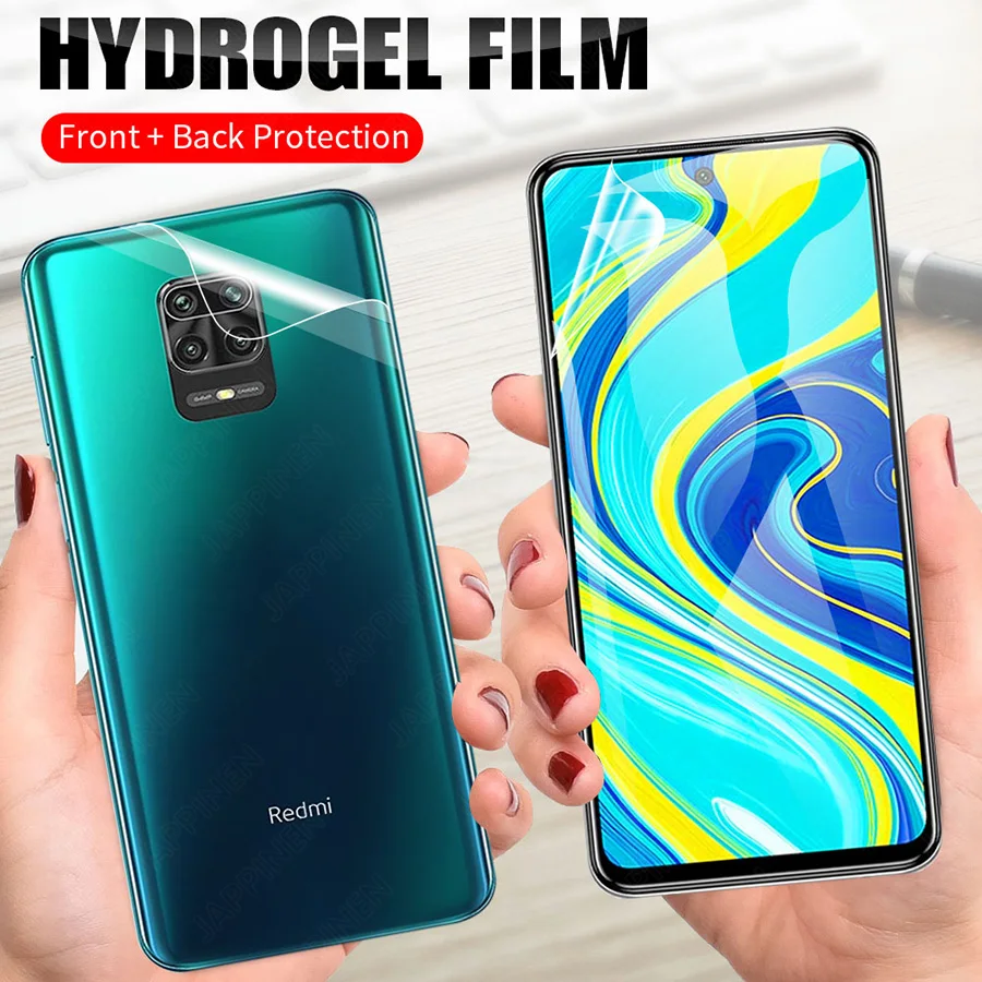 Передняя + задняя полноэкранная защита для Xiaomi Mi 9T 10 Redmi Note 9s 8 9 Pro Max 8T 7 K30 Pocophone F2 Poco