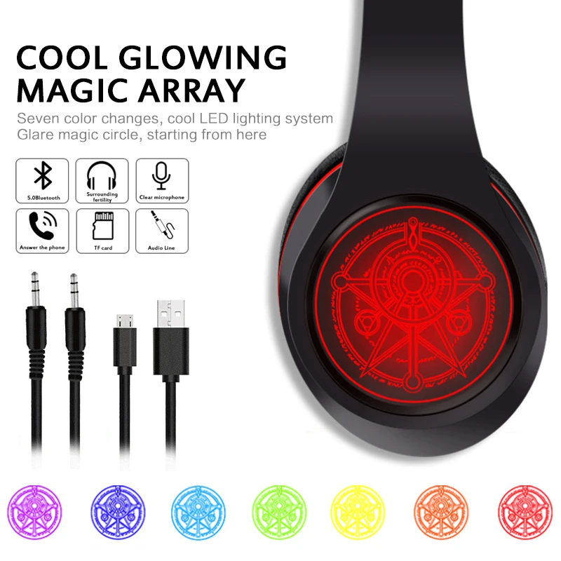 tws Magic Array Bluetooth headphone headset with mircophone heavy bass earphone for phone computer general motion folding earbud