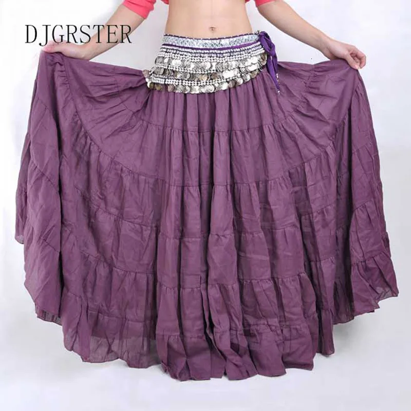 DJGRSTER-2017-High-Quality-Women-Sexy-Belly-Dance-Costume-Skirts-3-Rows-Belly-Dancing-Skirt-Chiffon (3)