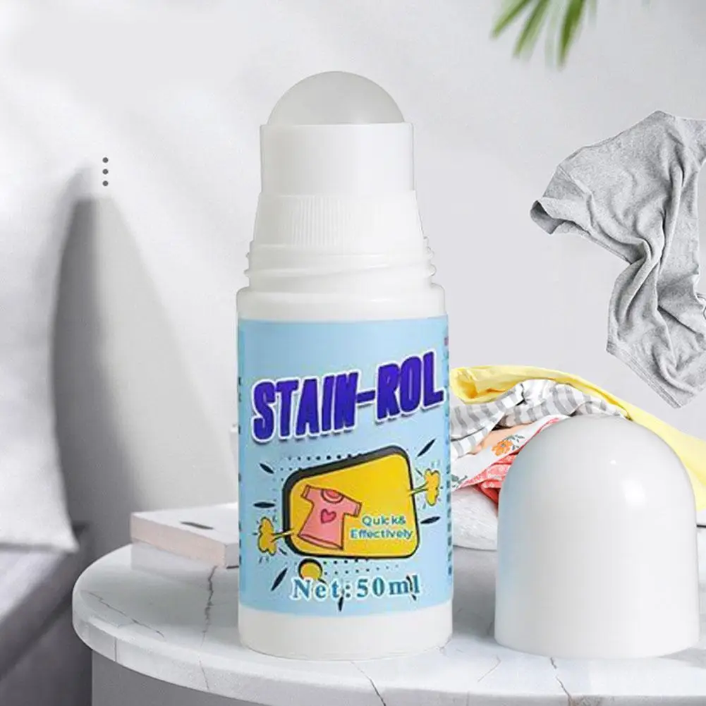 Stain Remover-Roller Head Cleaner No-Washing Clothes Stain Removing Ball Degreasing Stain Cleaner For Pocket Easy Carry