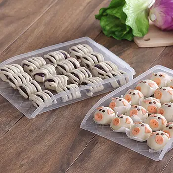 

Multi-Layer Dumplings Storage Box Food Storage Microwave Thaw Box Frozen Dumpling Box