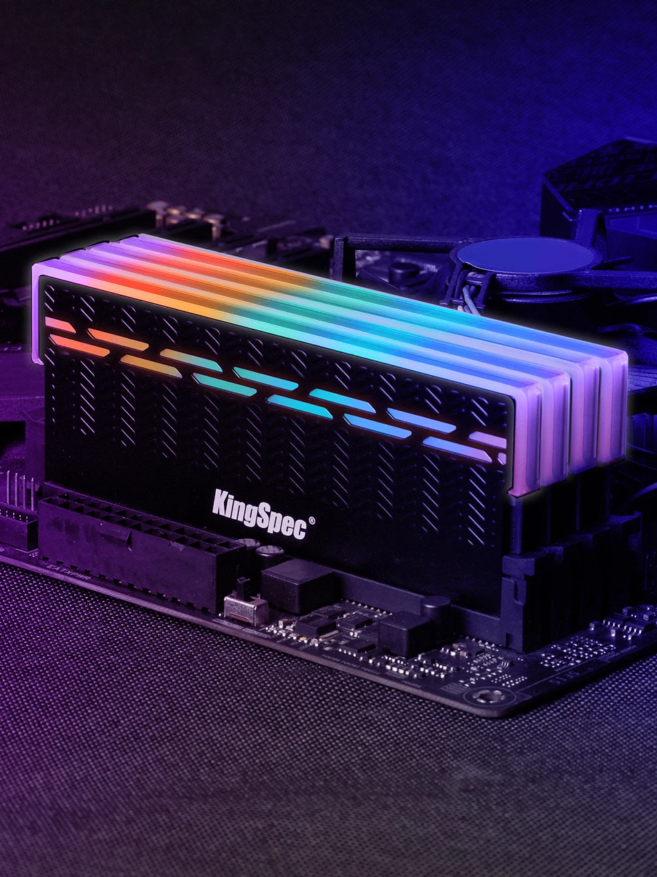 KingSpec RAM Memory DDR4 3200mhz 16gb 8 gb Memoria RAM DDR4 3200mhz DDR4 RGB 3600mhz XMP 288pin for AMD Inter Motherboard