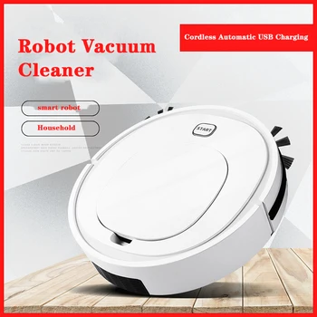 

Robot Vacuum Cleaner Cordless Automatic USB Charging Wireless Sweeping Vaccum Robot Carpet Robots Mop floor robo aspirador
