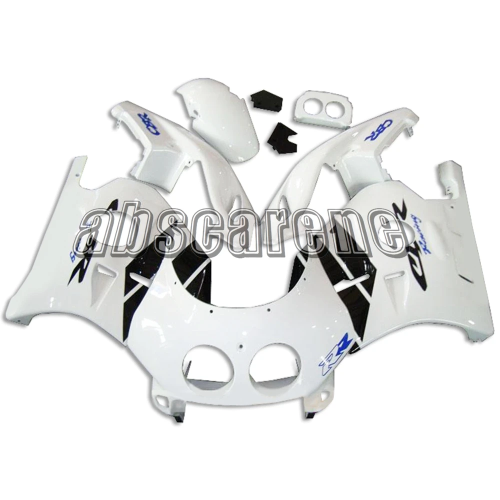 Выполните Обтекатели для Honda CBR250RR MC22 1990 1991 1992 1993 1994 CBR250RR MC22 90 91 92 93 94 ABS Кузов белого и черного цвета