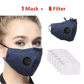 

1PC Face Mouth Mask Anti Dust Mask Filter Windproof Mouth-muffle Dustproof Face Masks Care Reusable Washable Masks Colorful