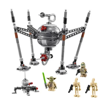 

Spider Robots 05025 Building Blocks Compatible with LegoINGlys Star Wars 75142 Starwars Bricks Birthday Gift Toys for Children