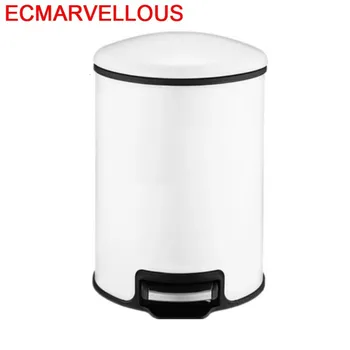 

Papelera Oficina Poubelle De Cuisine Reciclaje Trash Garbage Bag Compost Pedal Dustbin Recycle Cubo Basura Lixeira Rubbish Bin