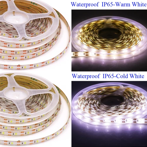 USB LED 스트립 조명, 배터리 전원 SMD 2835 3528, 60LED, 1m 2m 5m, 흰색 따뜻한 빨간색 파란색 녹색 리본 캐비닛 조명, 야간 DC5V, 5V 5
