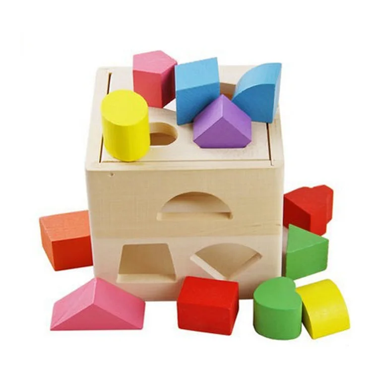 

Baby Educational Toy 1-3 Years Old Thirteen Hole Intelligence Box with Numbers Geometric Shapes Matching Toys Manufacturers Dire
