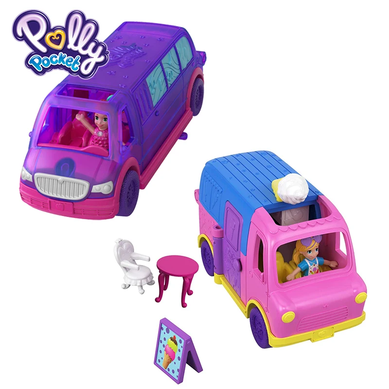 polly pocket car track