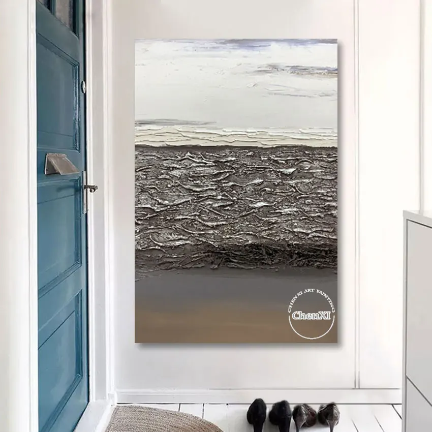 

2022 новая художественная концепция абстрактная картина маслом на холсте в гостиной современное искусство на стену столовая декоративная Безрамная