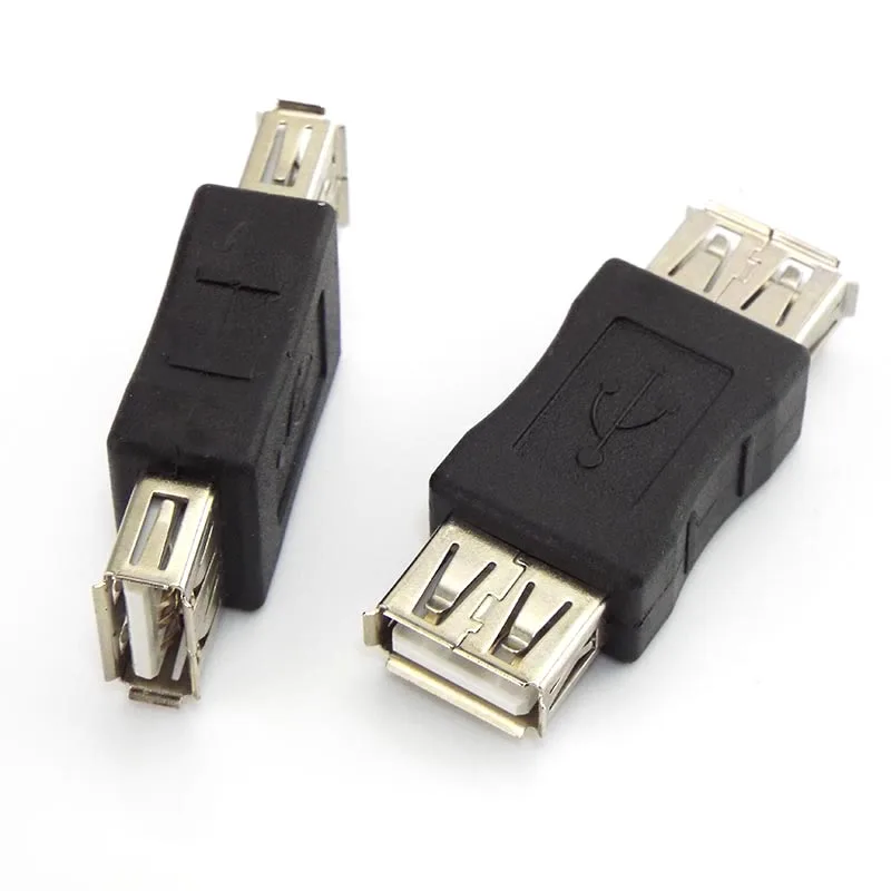 

5pcs USB 2.0 Type A Female to Female Adapter Plug USB Connector Extender Cable Converter for PC Laptop