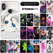 Case For Xiaomi Redmi Note 5 Pro Case Silicone 3D 
